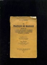 LA PRATIQUE DU MASSAGE -