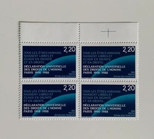 Timbre-2559 1988-2,2F Bloc 4 -