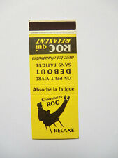 Pochettes d'allumettes LASTAR CHAUSSURES ROC SEPTEMBRE 1957 Matchbooks Matches