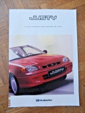 catalogue SUBARU JUSTY 4x4