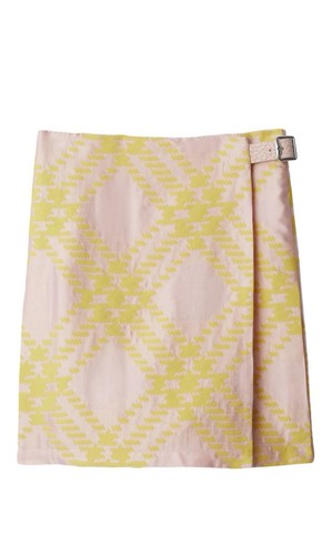 Burberry check pleated kilt - burberry,