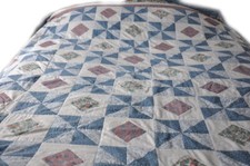 Dessus de lit / couette / Bouty  réversible pour 2 personnes