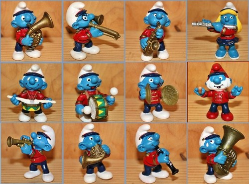 Schtroumpf figurines de la - schtroumpf, :