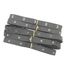 Étiquette De Taille D'étiquette De Vêtements Tissés 5 Rouleaux 2500 Pièces,