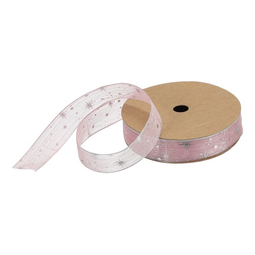 25mm yard star organza - star,