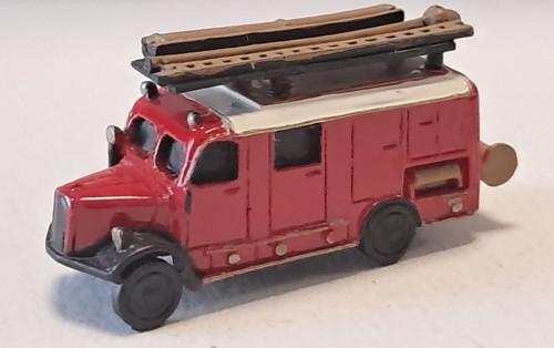 160 résine camion pompier - 1:160, résine,