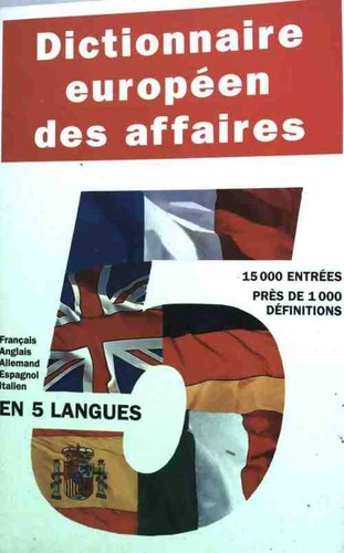 Dictionnaire européen des