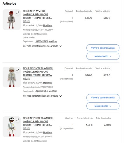 Figurine lote ferrari - figurine,