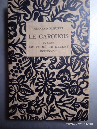 Fernand fleuret carquois - , le