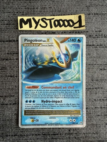 Carte pokémon pingoléon niv - carte,