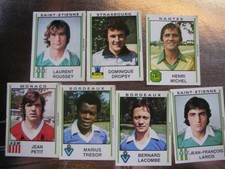 LOT de 7 Vignettes FOOTBALL