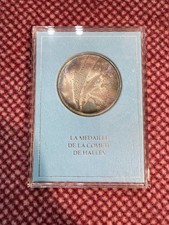 MONNAIE MEDAILLE ARGENT DE LA COMETE D HALLEY