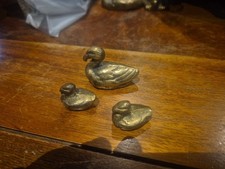 Figurines Canards En Laiton