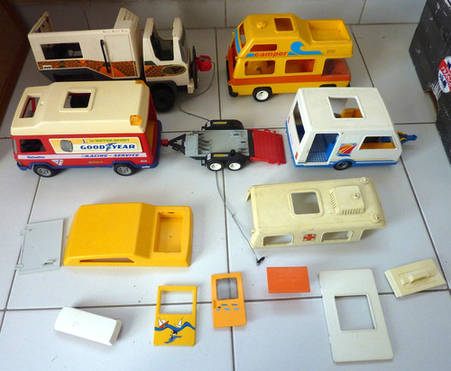 Lot carcasses playmobil - lot,