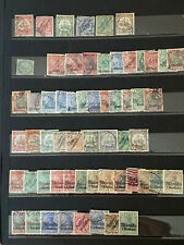 Timbres Colonies Allemandes oblitérés 1862/1914 Forte Cote Lot 41