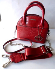 SUPERBE PETIT SAC ROUGE SIMILI
