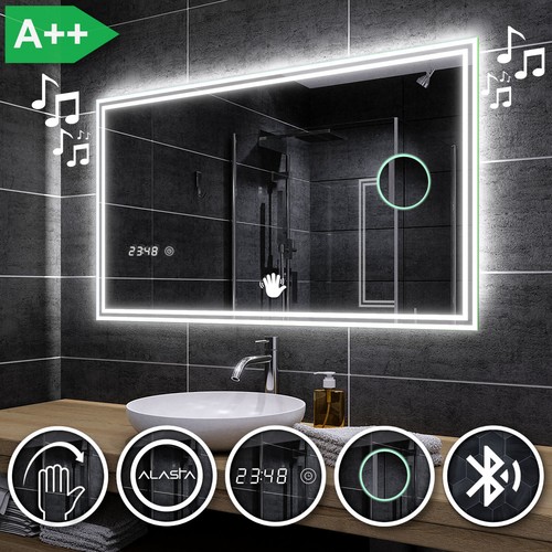 Miroir salle bain lumineux - bain,