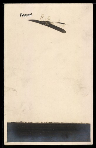 Carte postale photo avion