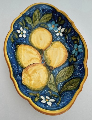 Plat ovale solimene vietri - ovale,