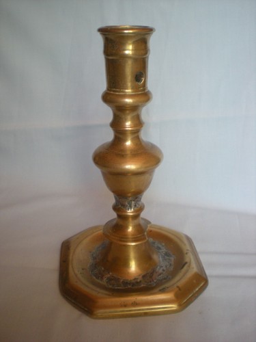 Bougeoir bronze ancien - bronze,