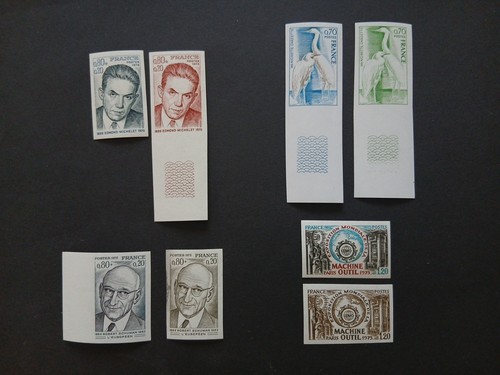 Timbres france variété non - variété,