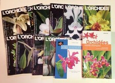ORCHIDEES 2 livres + 10