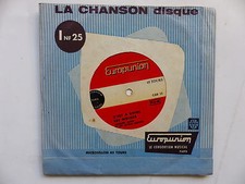Disque souple Carton EUROPUNION JACQUES ALAIN ET LES JOYEUX LURONS cab12
