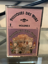 RARE CASSETTE K7 AUDIO TAPE MC - MUSIQUE DES RUES Volume 5 - ORGUE LIMONAIRE🇫🇷