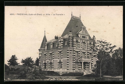 Cpa fréteval villa la - fréteval,,
