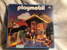 Playmobil maison cabane du pêcheur 3826 vintage boite ********************