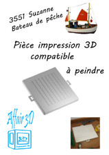 3551 Custom compatible Playmobil en 3D - 1 cale bateau Suzanne