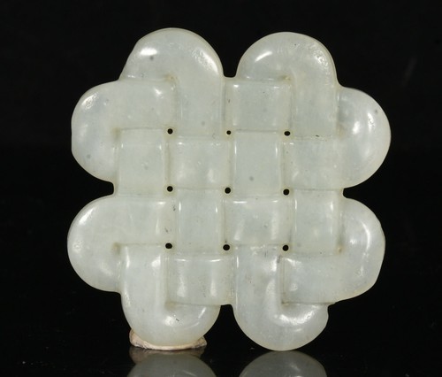 Old white jade carving - 2''old,