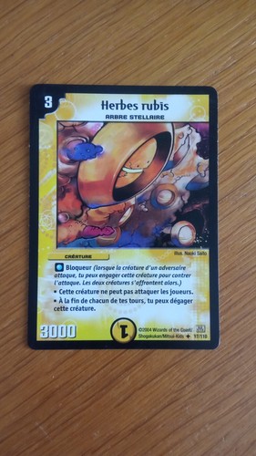 Carte duel masters - duel, herbes