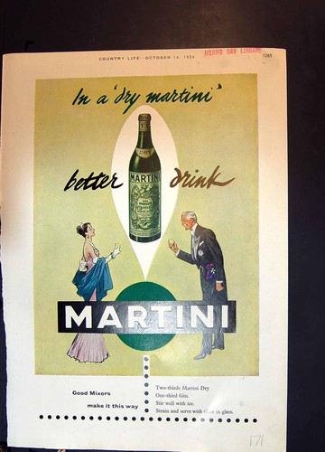 Old martini dry - dry, mixer
