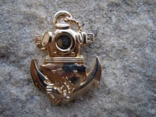 INS 149 . GENDARMERIE . GENIE . PLONGEURS . BREVET  DORE  MATRICULE . SUPERBE