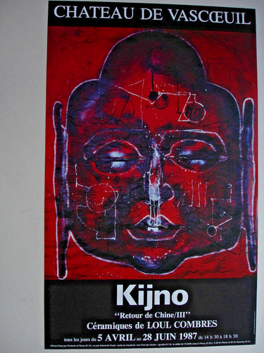 Affiche kijno 1987 chateau - chateau, de