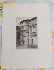 ancienne eau forte lucien