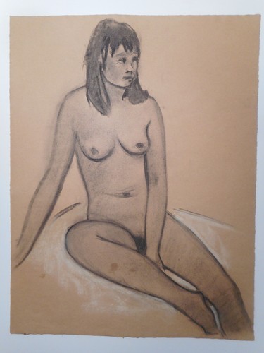 Tableau étude dessin - , pastel