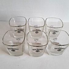 Lot 6 Verres Jack Daniel's Bistrot Restaurant Apèro Bar Vintage Collection