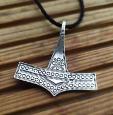 Pendentif Thor Hammer Mjolnir Bijoux de style viking Pendentif Homme Fait Main