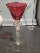 VERRE A LIQUEUR DIGESTIF " CARIATIDE "  circa  1950