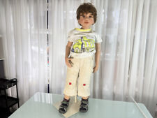 Poupée d'artiste poupée Monika Levenig poupée en porcelaine 95 cm. Bon état