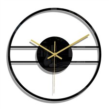 Horloge murale élégante en