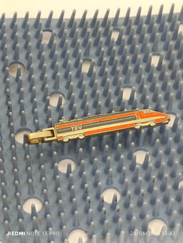 Porte clé métal tgv - tgv, sncf