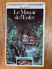 Livre Dont Vous êtes le Héros LDVELH 286 / Le Manoir de l'Enfer / Steve Jackson