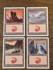 Magic : lot de 4 Montagne 7ème édition