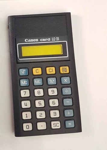 Calculatrice canon card - calculatrice,