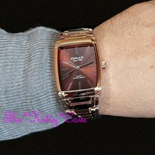 OMAX Designer Or Rose Plaqué