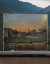 Huile sur toile AMOUROUX