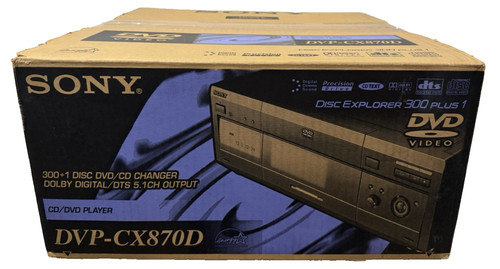 New box sony dvp - box,